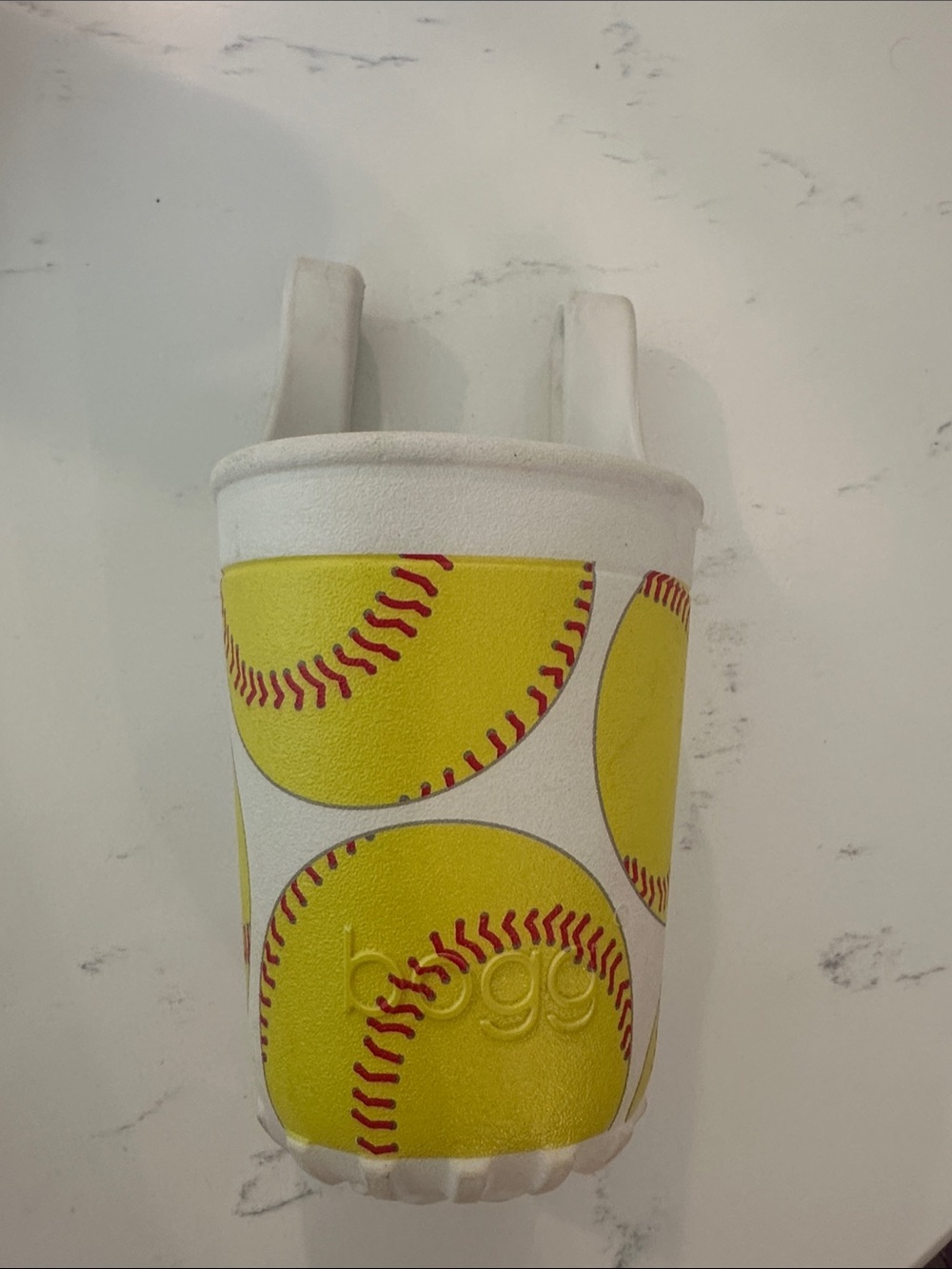 BOGG BAG Bevvy Drink Holder Yellow Softball Cup